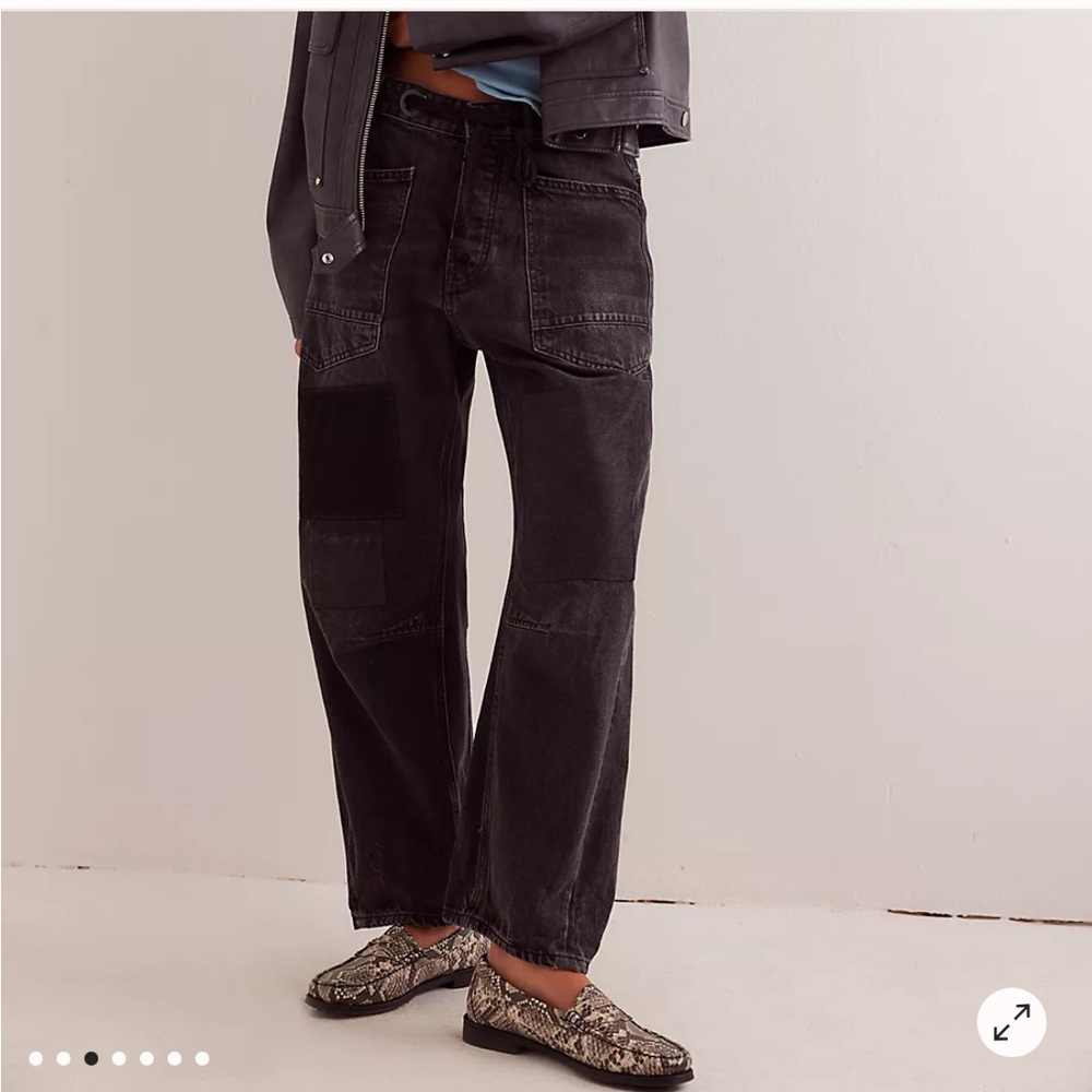 We The Free Moxie Pull-On Barrel Jeans